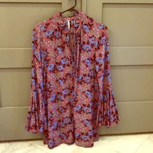 Free people boho flare top